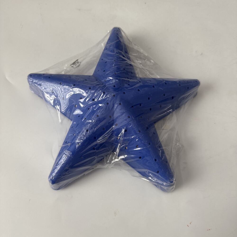 IKEA New Sealed Blue Star Smila Stjarna Night Light Calming Wall Lamp 11” NEW